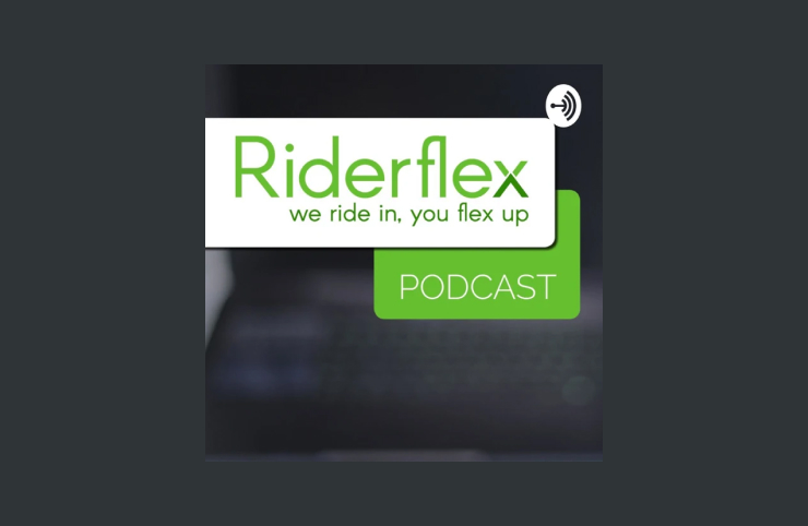 RiderFlex podcast logo